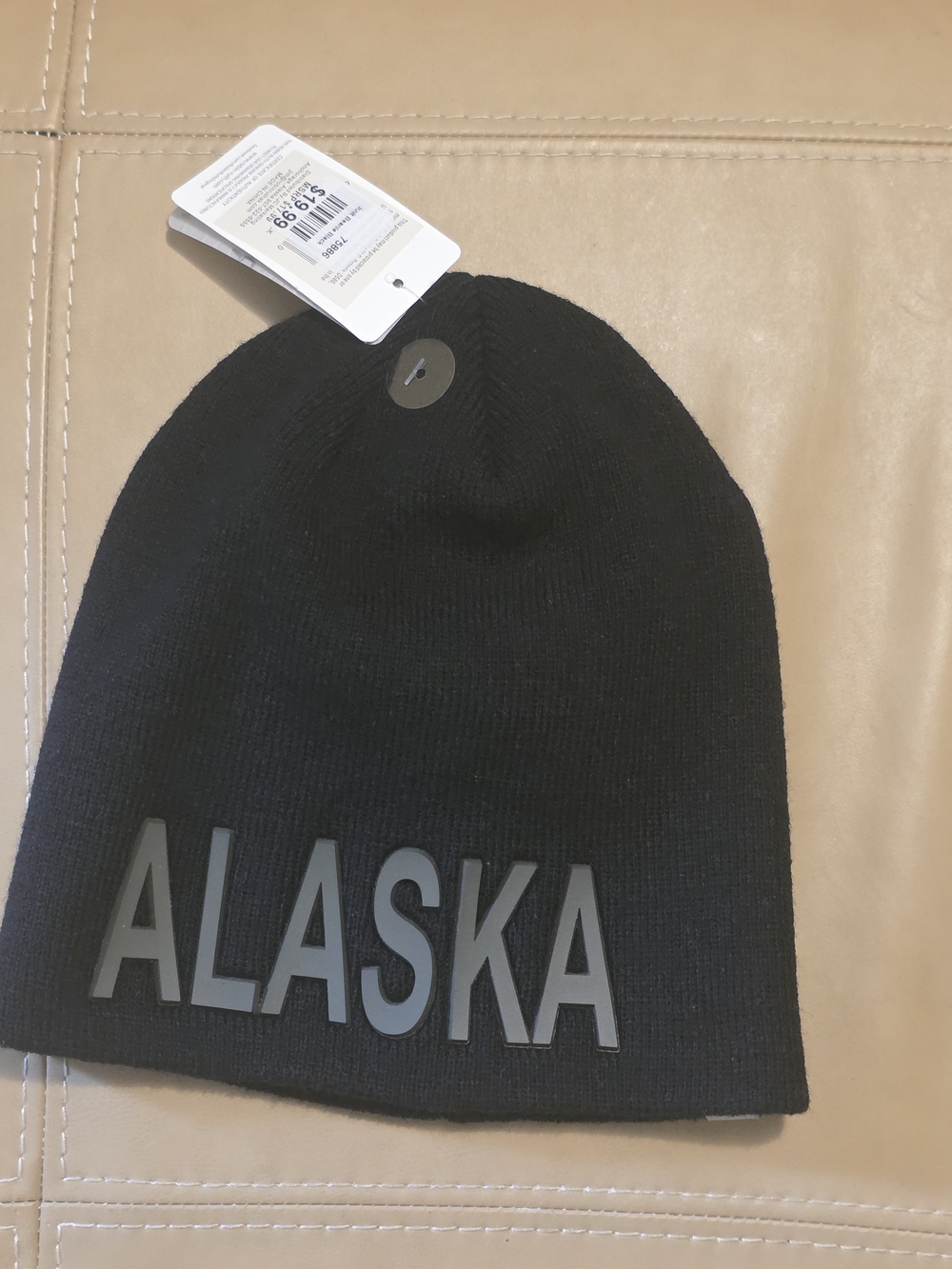 Robin Ruth Black 'ALASKA' Knit Beanie